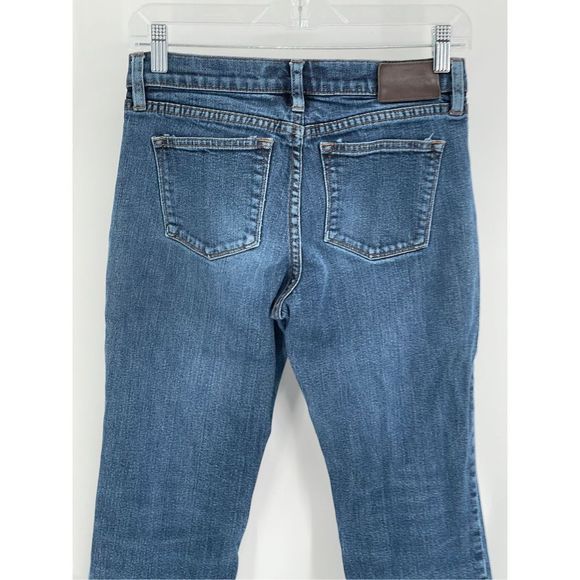 Lauren Ralph Lauren Jeans Women's Size 2 Mid Rise Straight‎ Leg Blue - Picture 9 of 13